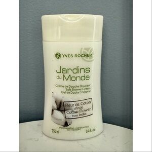 Yves Rocher Jardins du Monde Cotton Flower Soft Shower Gel Cream Body Wash